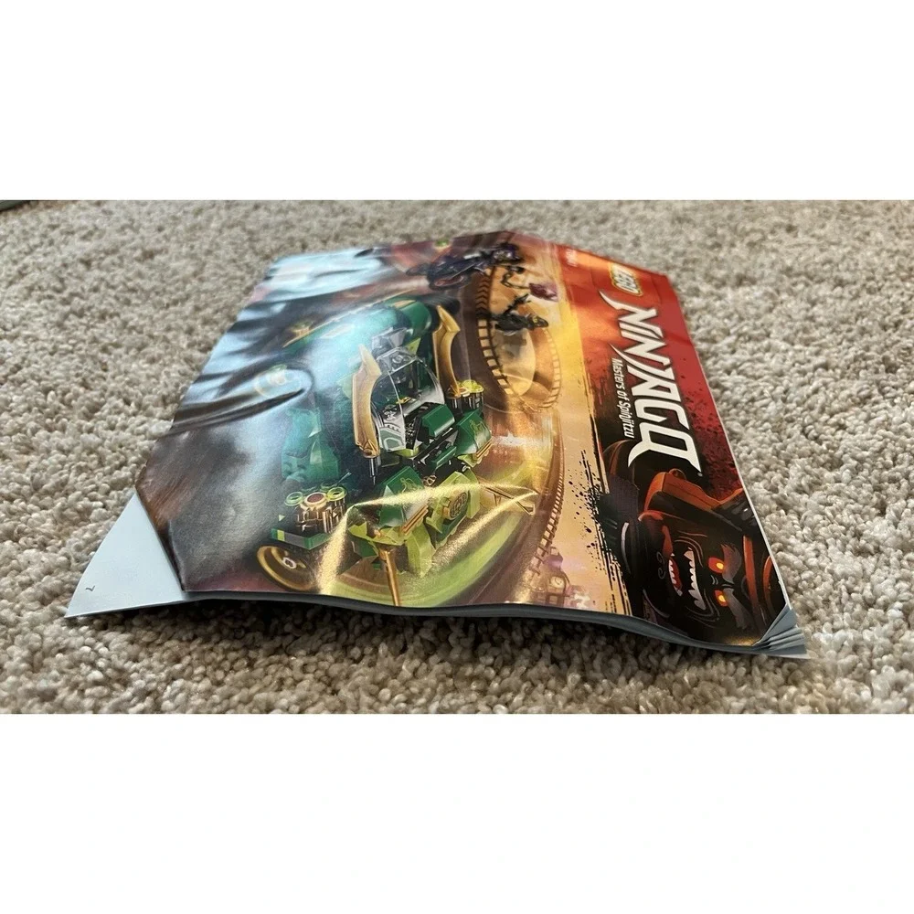 LEGO Ninjago Instruction Manual Booklets Lot 6 71738 70641 70667 70672 70610
